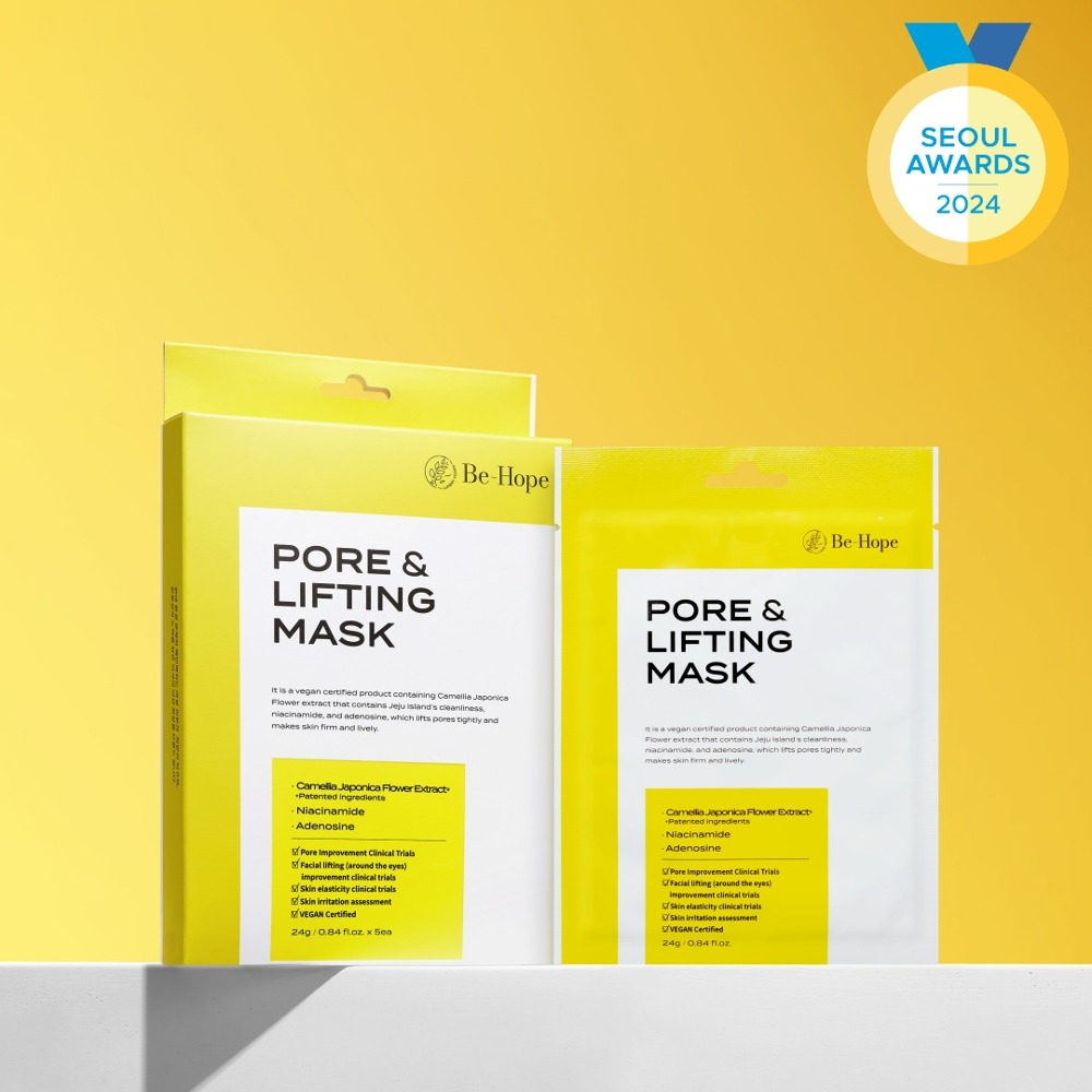 be hope lifting mask Be-Hope Pore & Lifting Masks- 5 fogli - immagine 1