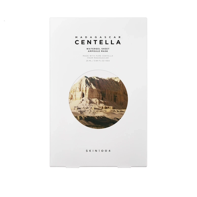 SKIN1004-Watergel-Sheet-Ampoule-Mask Madagascar Centella Watergel Sheet Ampoule Mask 25 ml (5ea) - immagine 1