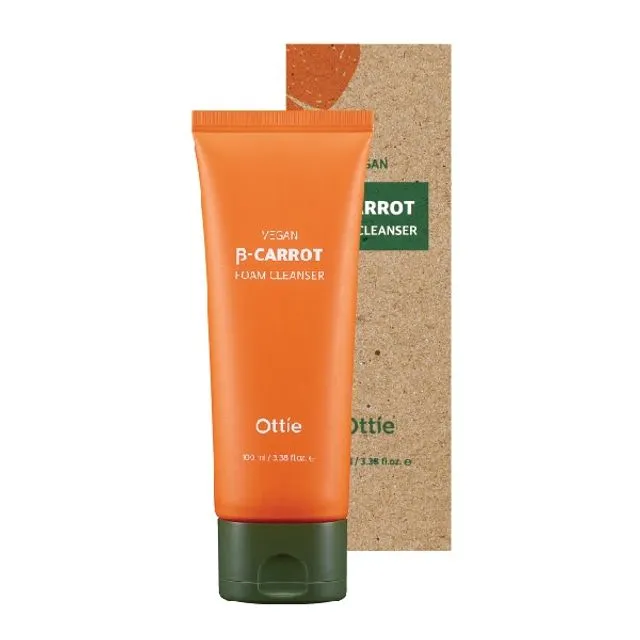 XXL_p0174692982 Ottie Vegan Beta-Carrot Foam Cleanser 100ml - immagine 1