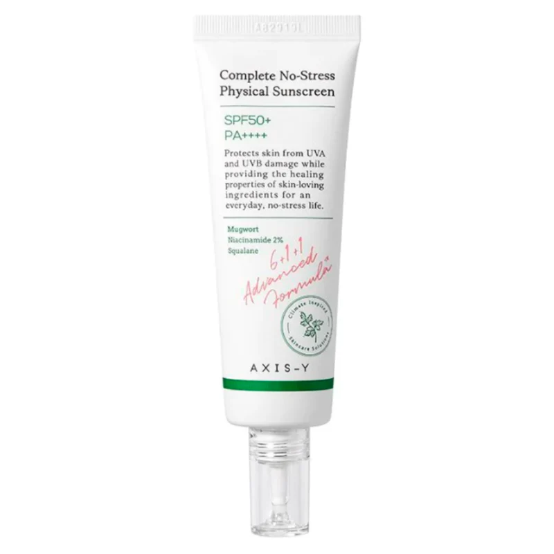 Product-page-sizes_ba929b99-ea46-4adc-a9ea-37eb4cbe8987 AXIS-Y Complete No-Stress Physical Sunscreen V.3 50ml - immagine 1