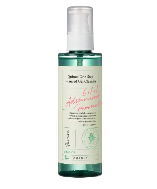 Quinoa-One-Step-Balanced-Gel-Cleanser-AXIS-Y AXIS-Y QUINOA ONE-STEP BALANCED GEL CLEANSER 180ML - immagine 1