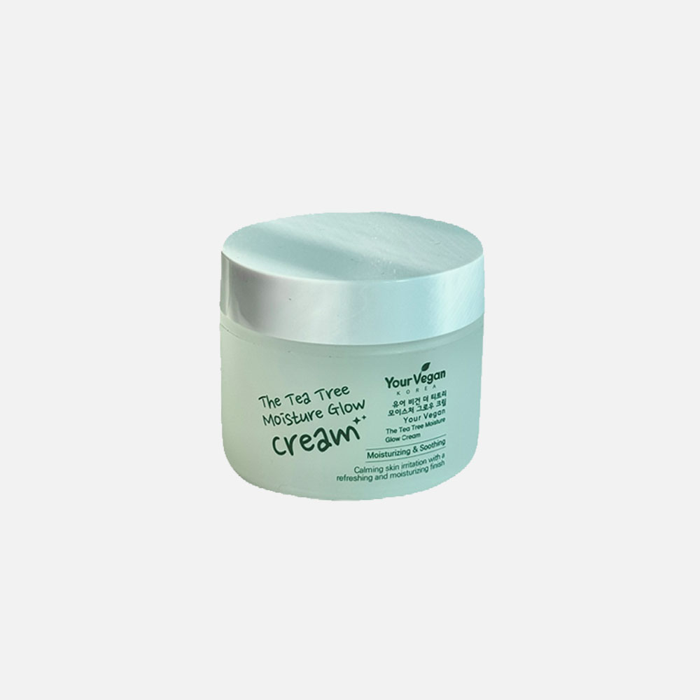 Your-Vegan-The-Tea-Tree-Moisture-glow-cream-FOR-WEB Your vegan the tea tree moisture glow cream 45ml - immagine 1