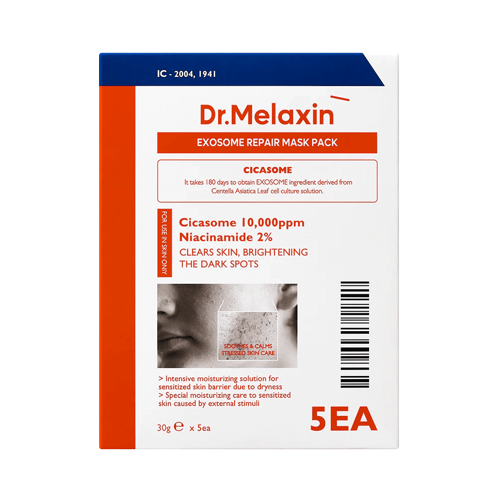 5ea Dr.MELAXIN EXOSOME REPAIR MASK 30g*5EA - immagine 1