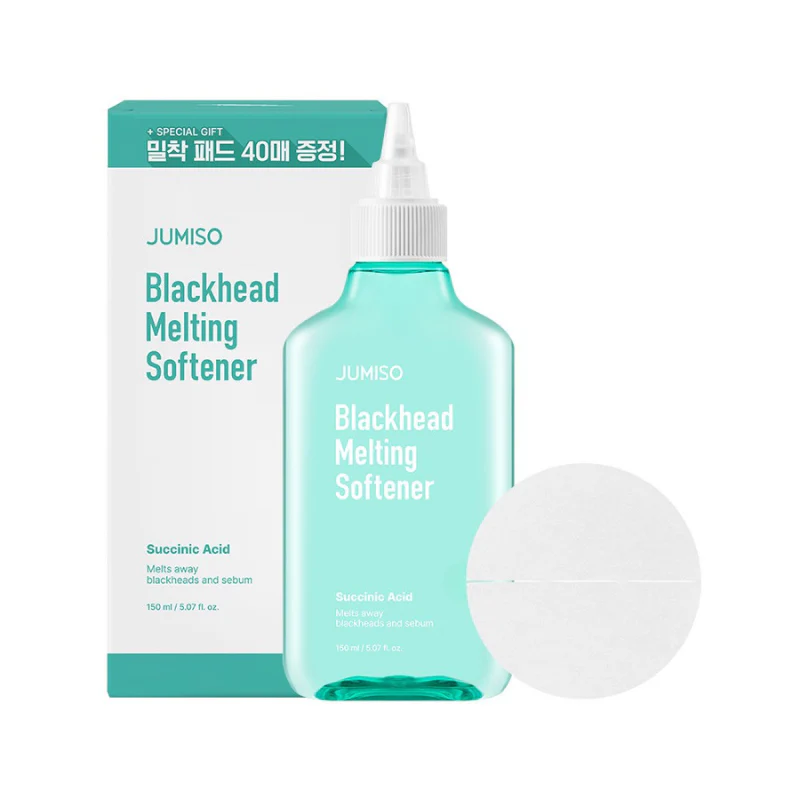 jumiso-blackhead-melting-softner+cotton-pad-set-miioradong3 Jumiso Blackhead Melting Softener + Cotton Pad Set - immagine 1