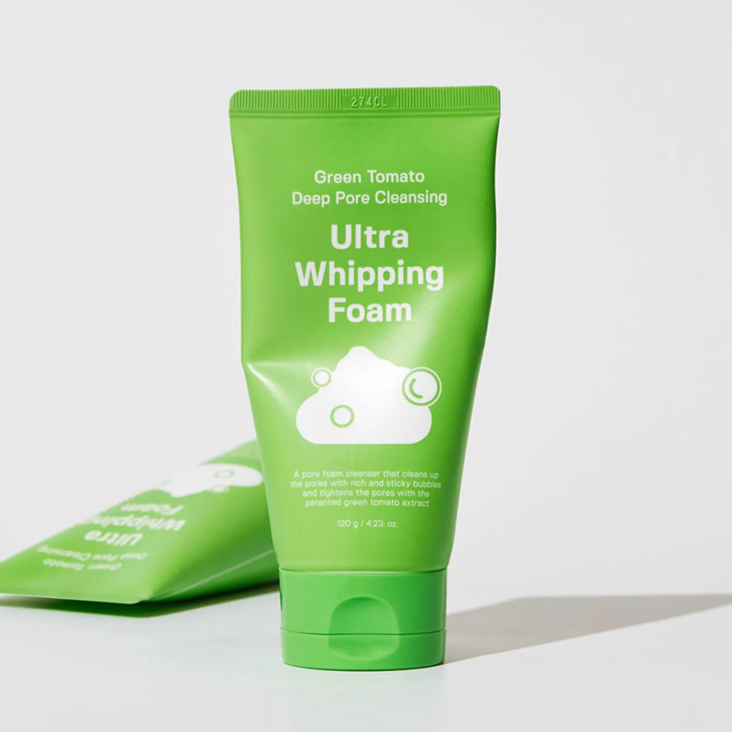 sungboon-green-tomato-deep-pore-cleansing-ultra-whipping-foam-miioradong1 Sungboon Editor Green Tomato Deep Pore Cleansing Ultra Whipping Foam 120g - immagine 1