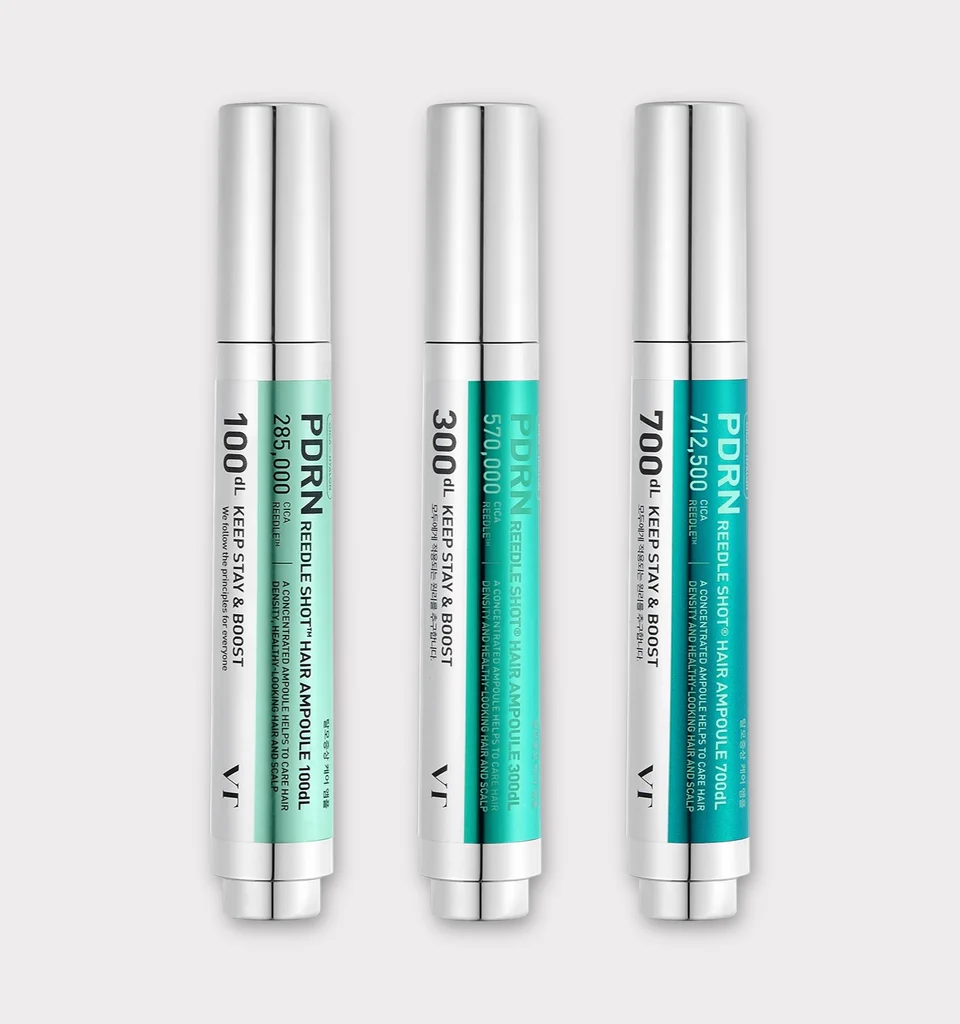 vt-pdrn-reedle-shot-hair-ampoule -15ml-miioradong VT Pdrn Reedle Shot Hair Ampoule - immagine 1